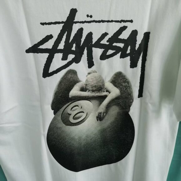 Stussy White Graphic Short Sleeve Tee - Picture 2 of 4